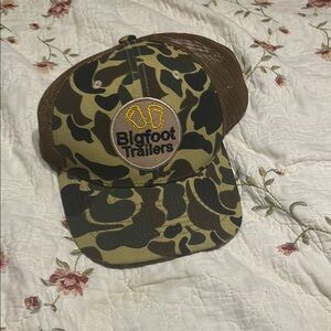 Bigfoot Trailers Camouflage Trucker Hat